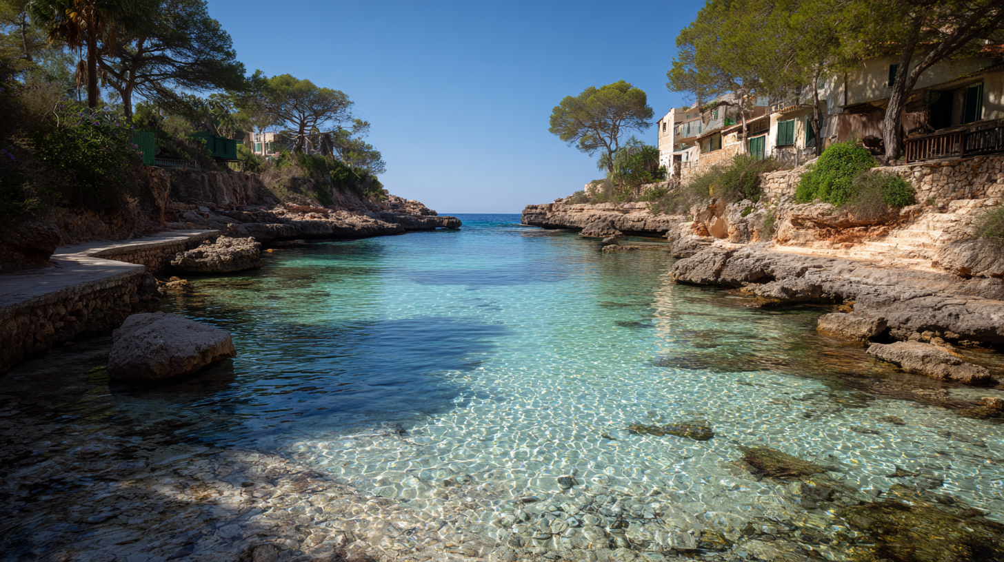 Cala Pi Strand und Torre de Cala Pi