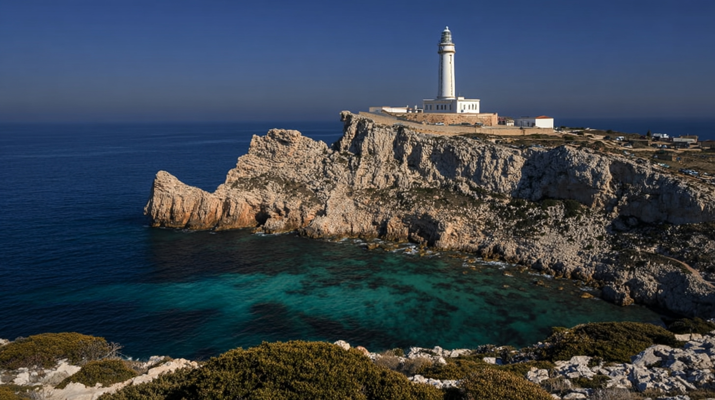 Cap Blanc Kliff und Leuchtturm